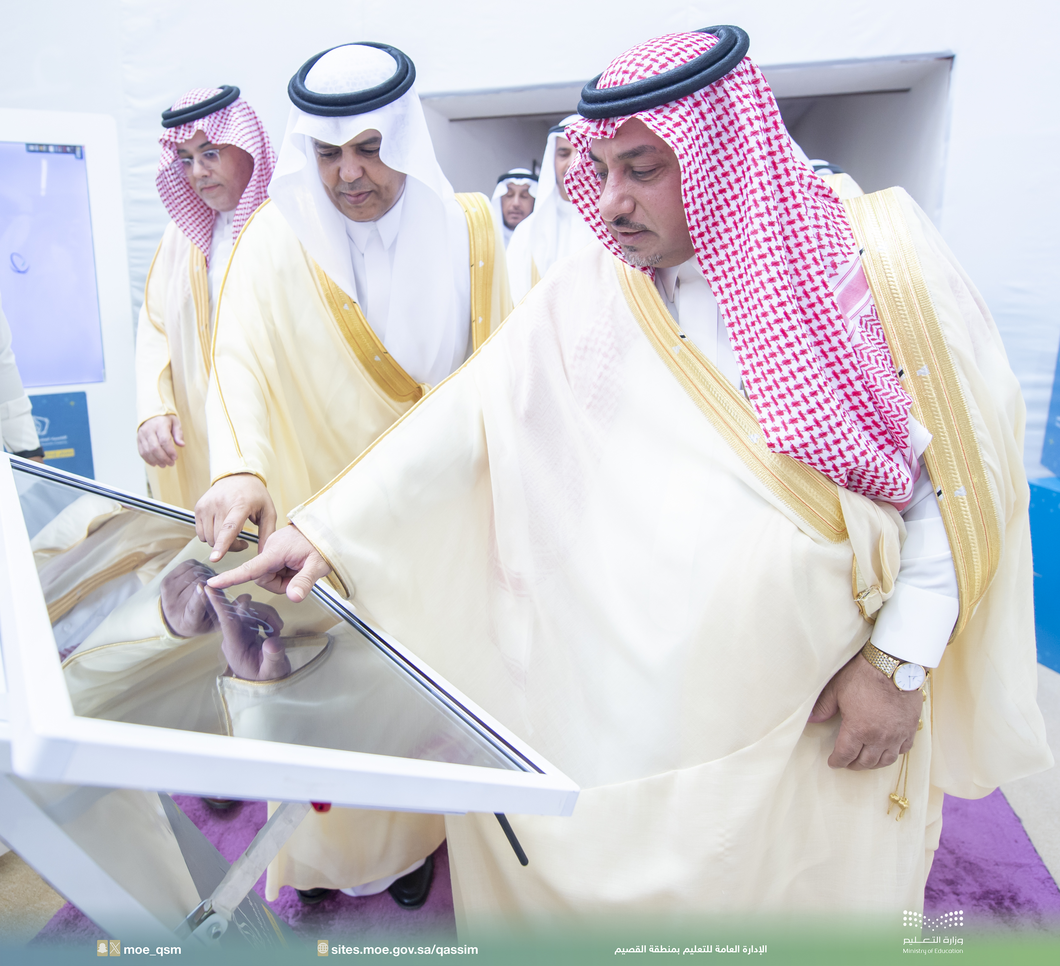 يضم 120 مشروعًا ابتكاريًا برعاية أمير القصيم تدشين معرض "إبداع 2026" لطلبة المنطقة