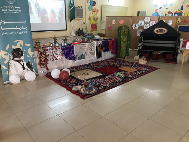 الاحتفاء بيوم التأسيس في الروضة الأولى بأشيقر