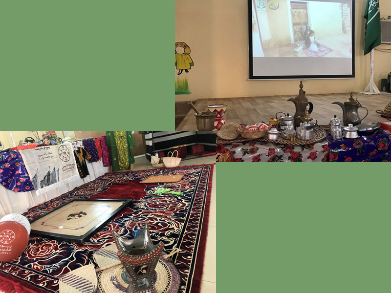 الاحتفاء بيوم التأسيس في الروضة الأولى بأشيقر