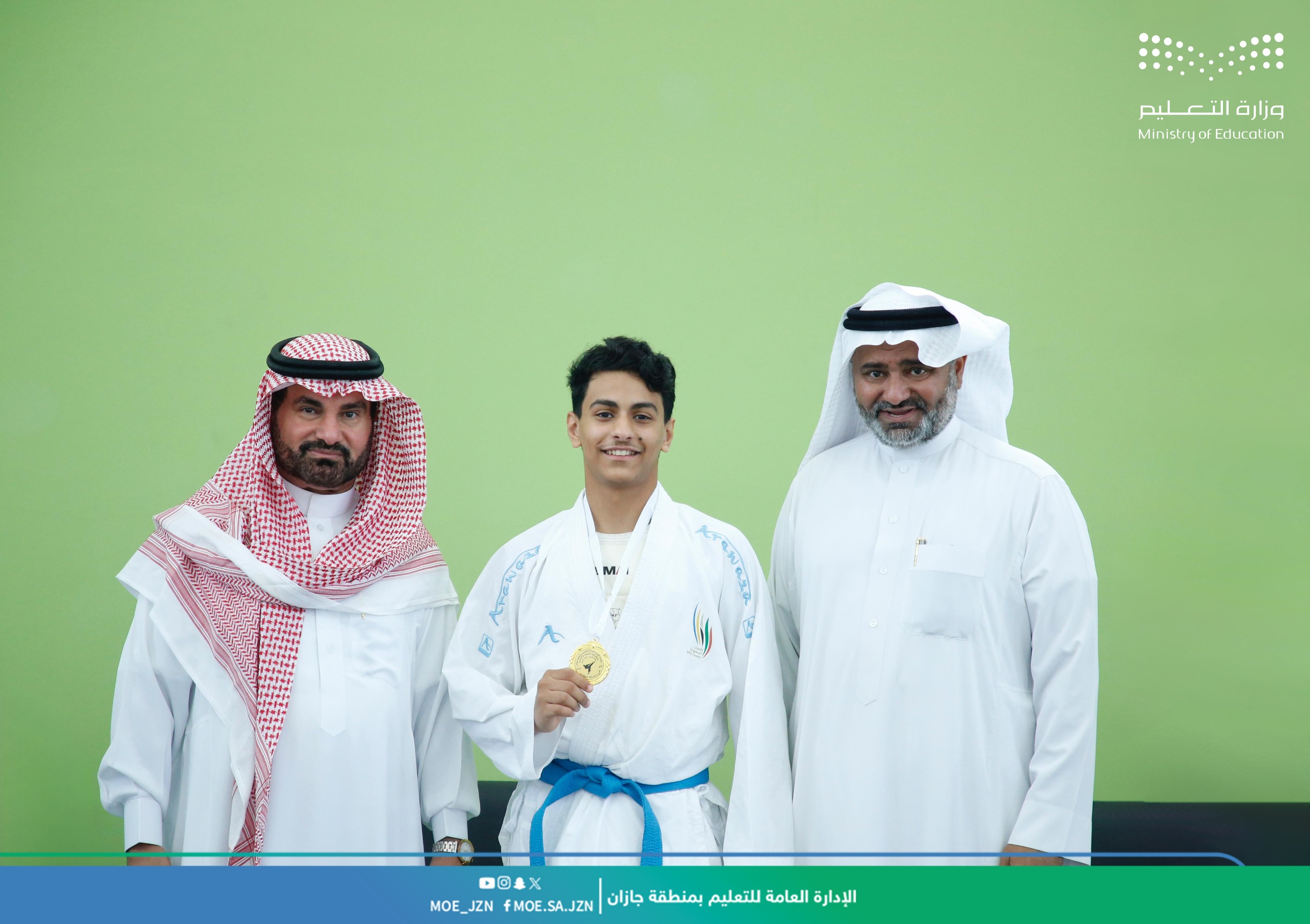 تعليم جازان يختتم بطولة "الكاراتيه" للدفاع عن النفس