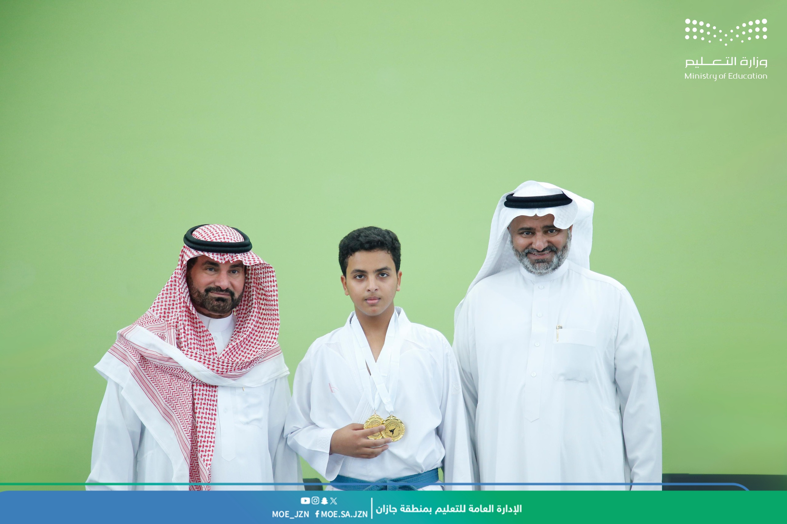 تعليم جازان يختتم بطولة "الكاراتيه" للدفاع عن النفس