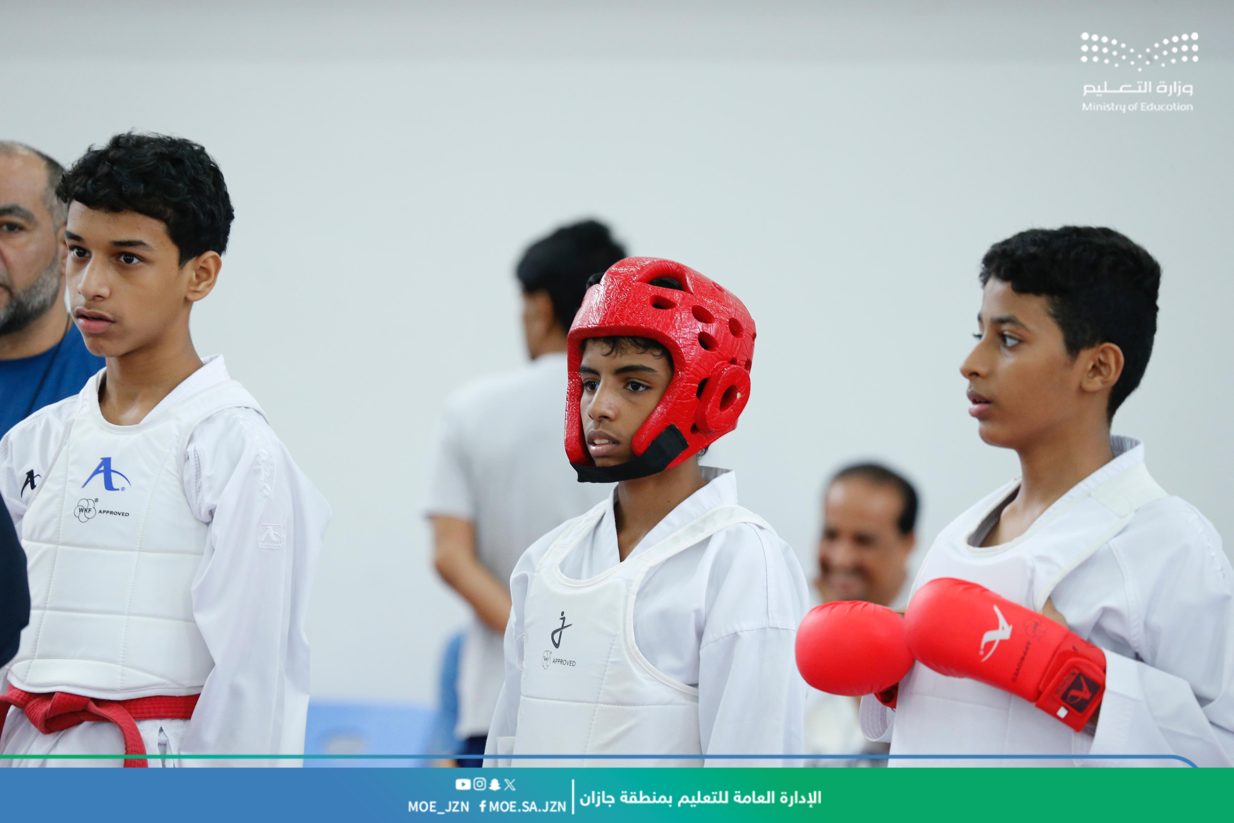 تعليم جازان يختتم بطولة "الكاراتيه" للدفاع عن النفس