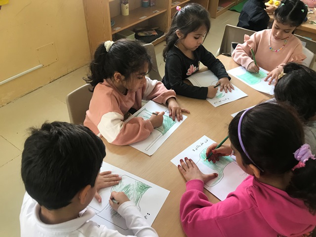 الروضة الأولى بأشيقر تحتفي بيوم العلم 2024