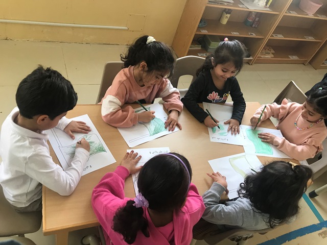 الروضة الأولى بأشيقر تحتفي بيوم العلم 2024