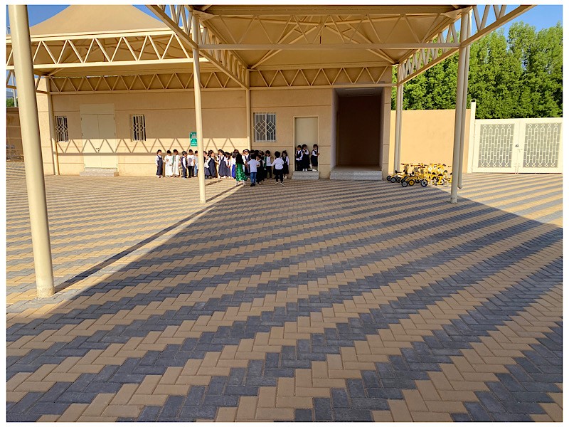 خطة إخلاء افتراضية في الروضة الرابعة بشقراء