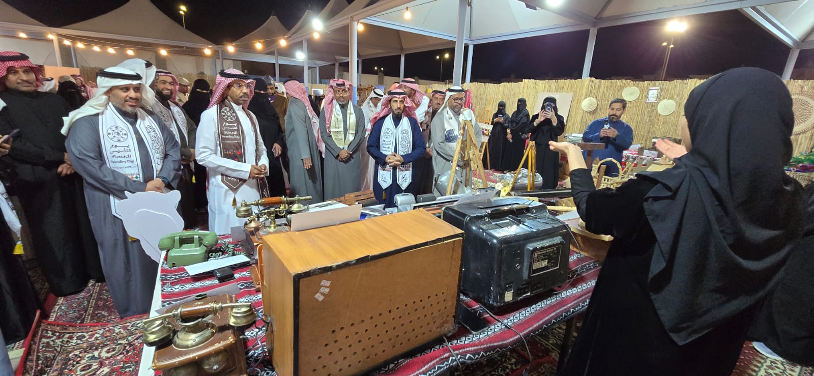 أركان وطنية وفعاليات ومسابقات في احتفال تعليم الأحساء بيوم التأسيس