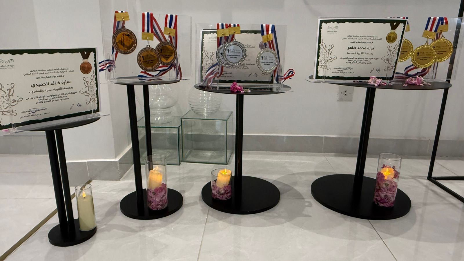  تعليم الطائف يكرم الفائزين في مسابقة الخط العربي والزخرفة الإسلامية 