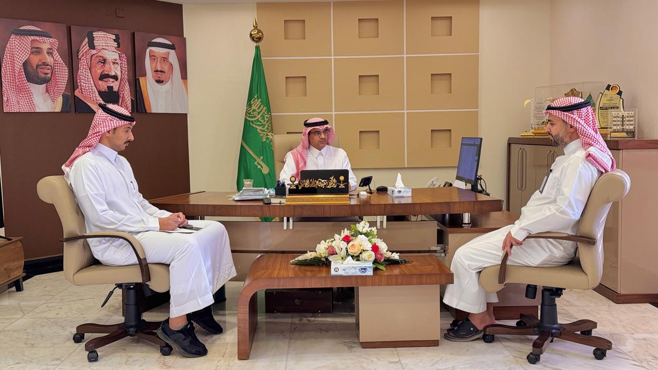 مدير عام تعليم الطائف يستقبل مدير مراقبة الجودة 