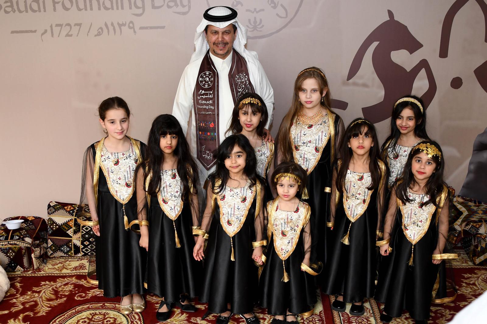 تعليم الاحساء يحتفل بيوم التأسيس بإقامة جملة من الفعاليات الوطنية