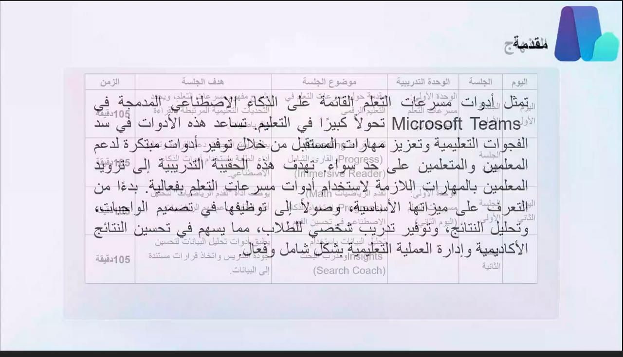 تعليم الطائف يطلق  البرنامج التدريبي “البرنامج التطبيقي لأدوات الدكاء الصناعي ” للكادر التعليمي 